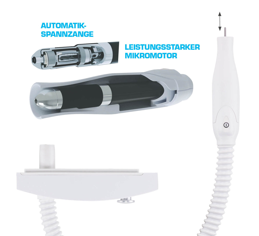 Pedicuremotor Stofafzuiging Promed 4040
