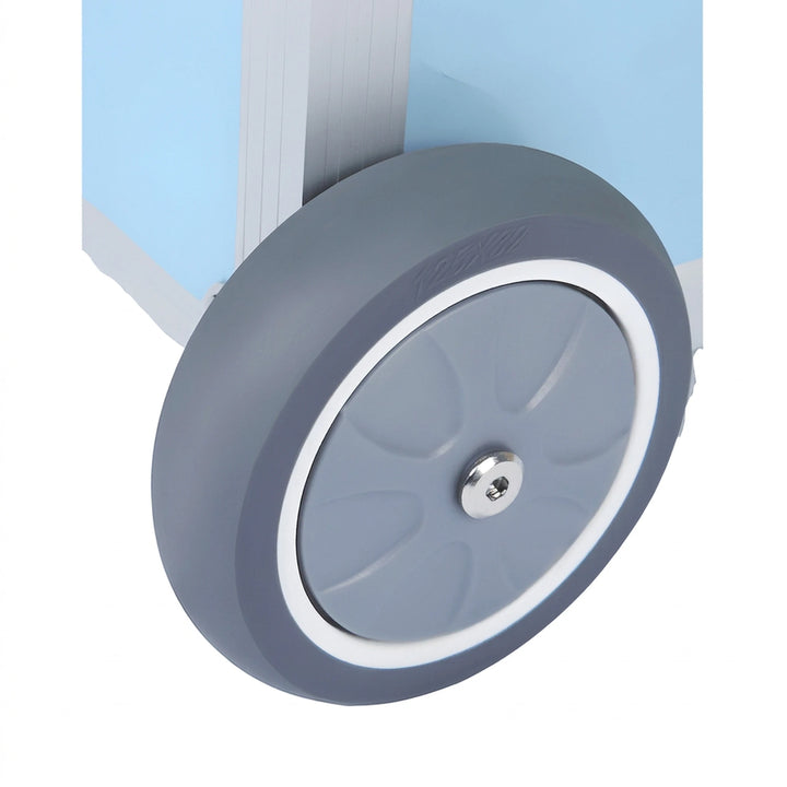Pedicure Koffer met Trolley PodoMobile Maxi Grey Blue