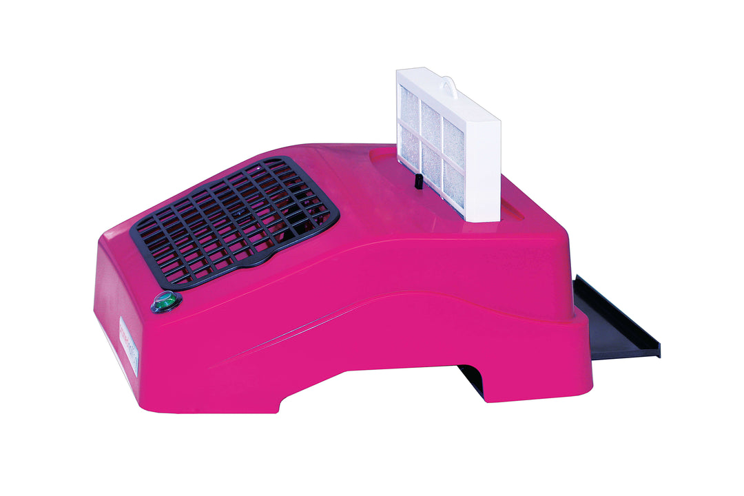 Stofafzuiger voor Nagels Promed Nailfan Roze