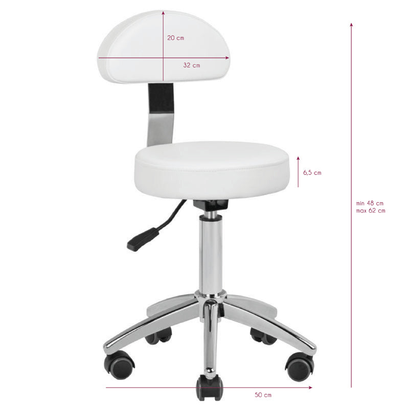 Tabouret AM-304 Wit 5