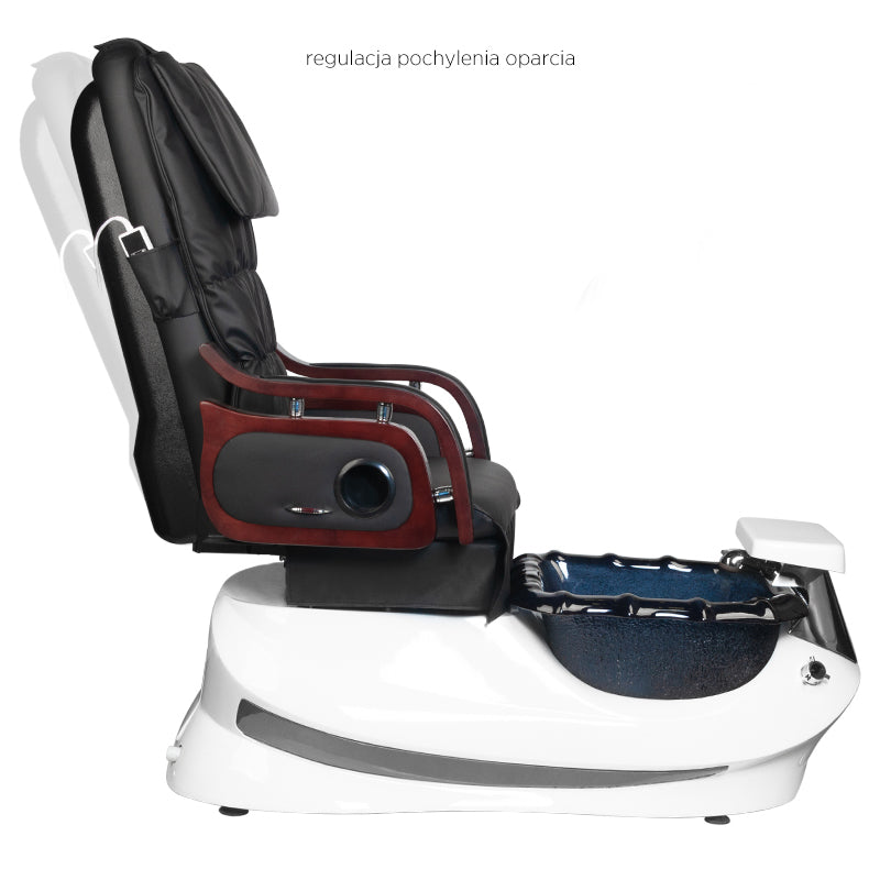 Spa Behandelstoel Elektrisch Massage AS-261 Zwart Wit 5