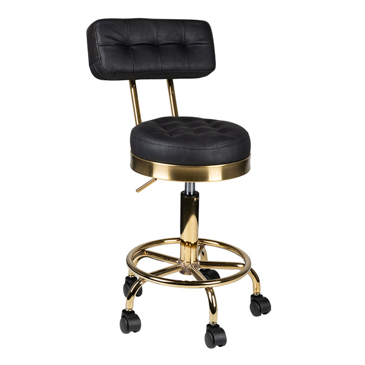 Tabouret AM-830 Goud-Zwart 1