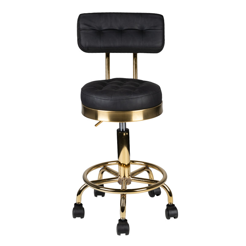 Tabouret AM-830 Goud-Zwart 2