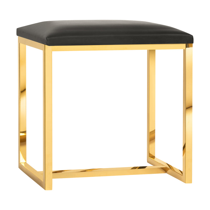 Tabouret Agnes Goud-Zwart 1