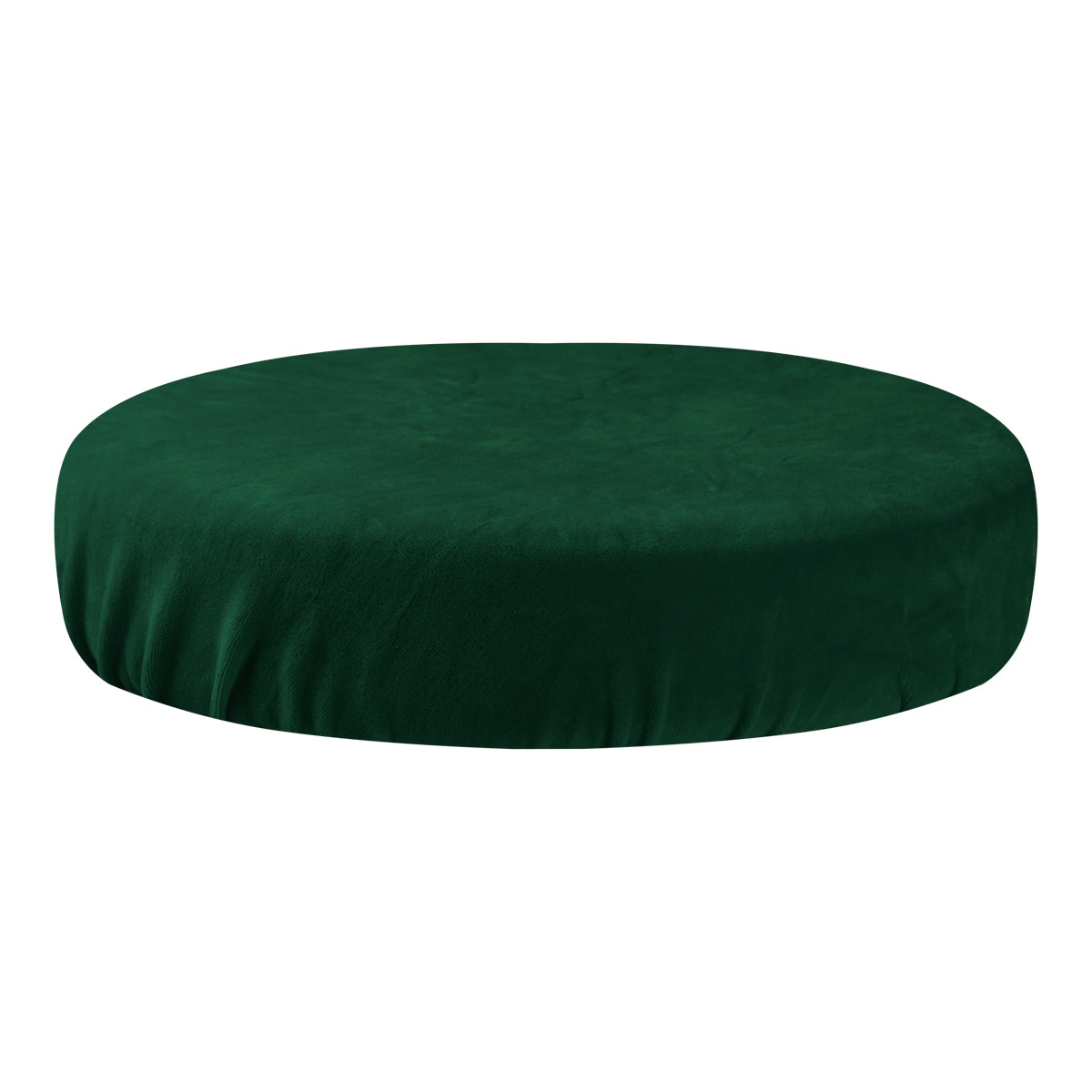 Stoelhoes Tabouret Fluweel Flessengroen