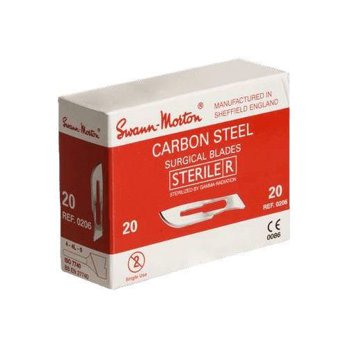 Swann Morton Mesje 20 steriel (100x)