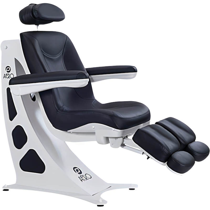 Behandelstoel Elektrisch P Clinic Aero Zwart 1